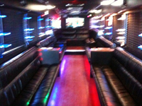 45 seater passenger limo bus toronto internal